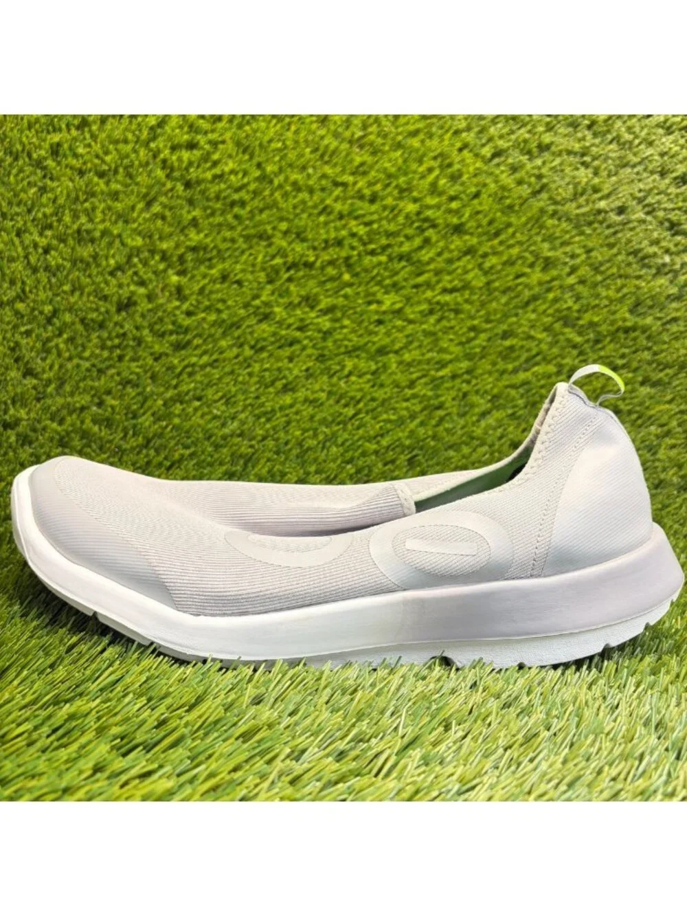 Oofos OOmg Sport Low Mens Size 13 Gray Athletic Walking Slip On Recovery Shoes